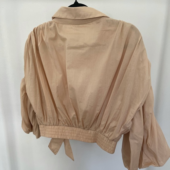 Dissh cropped linen shirt - Picture 4 of 5